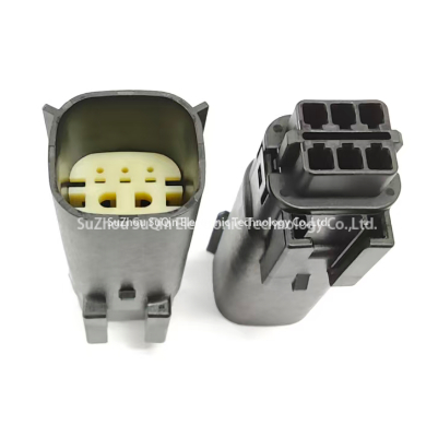 Molex 33482-3601 MX150 6-position sealed male connector with crimp terminals