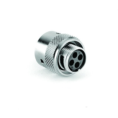 RT06104SNH03 4-pin female aviation plug, IP67 sealed, compliant with M83723 military standard, size 10.